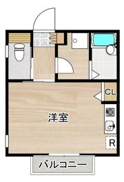 サンハイツの間取り画像