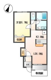 メープルの間取り画像