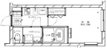 GENOVIA新高円寺の間取り画像
