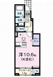 マルタン シュドの間取り画像