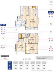 福田貸家の間取り画像
