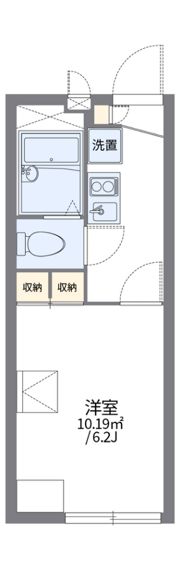 レオパレスレストローズの間取り画像