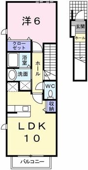 ラフレシールメゾンの間取り画像