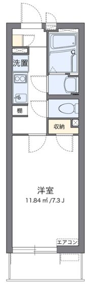 クレイノヴィラ セゾン幕張の間取り画像