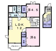 シティアサヒIIの間取り画像
