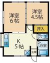 都ハイツの間取り画像