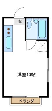 アップル館の間取り画像
