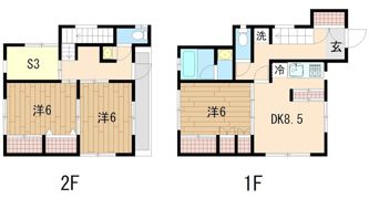 西川口1丁目戸建の間取り画像
