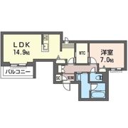 ナンバーアンフィニの間取り画像