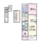 カーサ・プリ―トの間取り画像