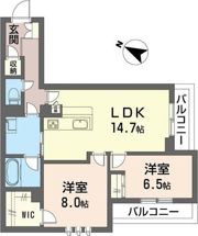カーサ ファミリオの間取り画像
