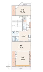 メゾンシカハマの間取り画像