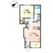メゾン豊（ho）の間取り画像
