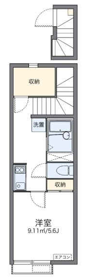 レオネクストさくの間取り画像