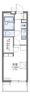 レオパレスリリーの間取り画像