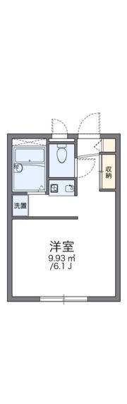 レオパレスGreen Wishの間取り画像