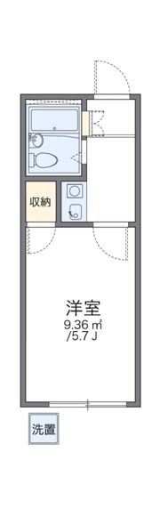 レオパレス三橋の間取り画像