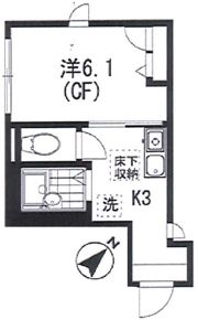 エルカーサ神山の間取り画像