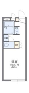 レオパレスメルベーユIIの間取り画像