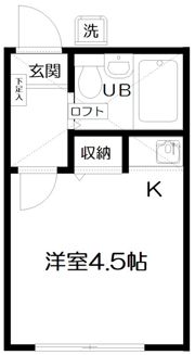 グランドール調布の間取り画像
