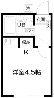 グランドール調布の間取り画像