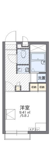レオパレスBBさがみの間取り画像