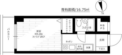 日神パレステージ相模原の間取り画像