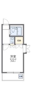 レオパレスフォンテーヌの間取り画像