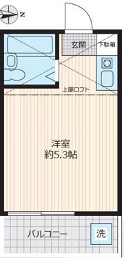 サンハイツの間取り画像