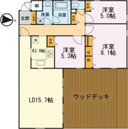 サリーレ成城の間取り画像