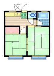 天神コーポの間取り画像