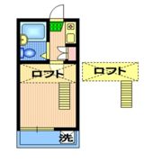 レオパレスαの間取り画像