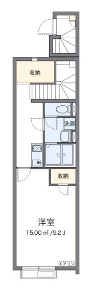クレイノGARDEN 丘 IIの間取り画像
