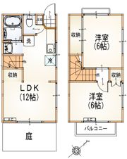 ガーデンタウン桜ヶ丘1号館の間取り画像