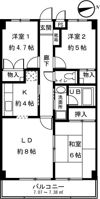 カーサグランデの間取り画像