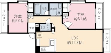 SEED・TOKの間取り画像