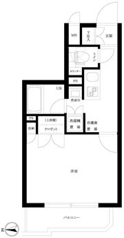ルーブル高田馬場参番館の間取り画像
