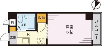 グリーンハイム広瀬の間取り画像