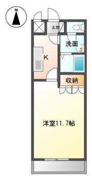 アイビーハイムの間取り画像