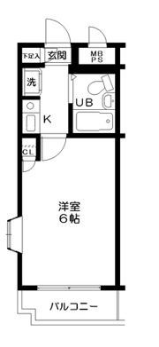 日神パレステージ小田急相模原の間取り画像