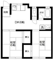 グリーンハイツ麻溝台の間取り画像