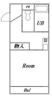 メゾンカワイの間取り画像