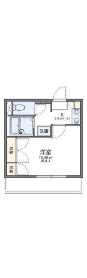 レオパレスツーエイトの間取り画像