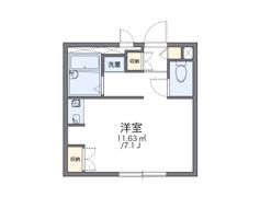 レオパレスオクムラの間取り画像