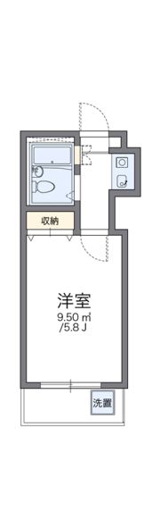 レオパレス吉川第7の間取り画像