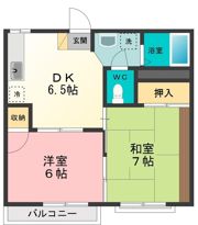 フェルム大山の間取り画像