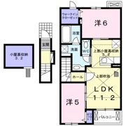ヴェスタの間取り画像