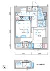GENOVIA文京千駄木の間取り画像