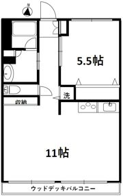 原宿第2コーポの間取り画像