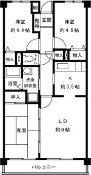 ヴィラ宮ノ下の間取り画像